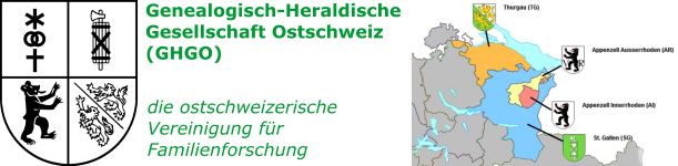 Genealogisch Heraldische Gesellschaft Ostschweiz GHGO
